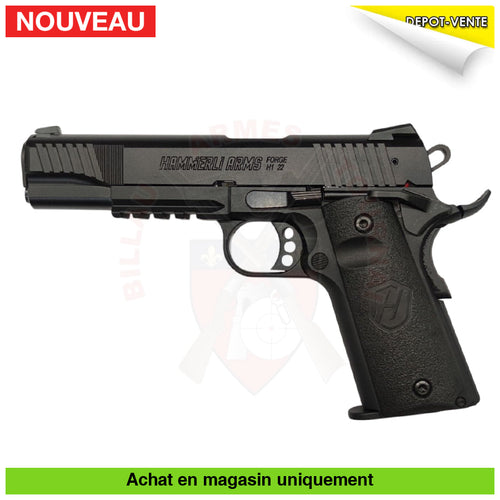 Pistolet semi-auto Hammerli Forge 5’’ cal. 22lr Noir Armes de poing à feu (Pistolets)