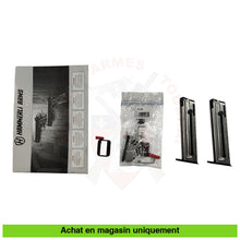 Charger l'image dans la galerie, Pistolet semi-auto Hammerli Forge 5’’ cal. 22lr Noir + Détente préparée + Hausse réglable Armes de poing à feu