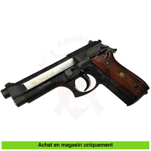 Pistolet Semi-Auto Taurus Pt92Af Cal. 9Mm + Chargeur + Plaquettes Armes De Poing À Feu (Pistolets)