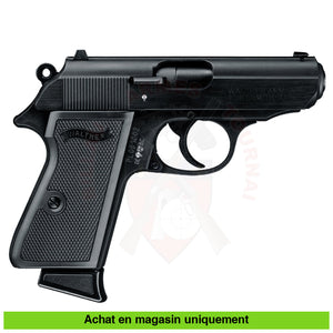 Pistolet Semi-Auto Walther Ppk/S Noir 22Lr Armes De Poing À Feu (Pistolets)