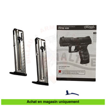 Charger l'image dans la galerie, Pistolet semi-auto PPQ M2 4’’ cal. 22lr Noir + chargeur Armes de poing à feu (Pistolets)