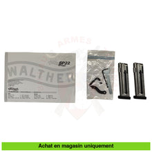 Charger l'image dans la galerie, Pistolet semi-auto Walther SP22 M2 cal. 22lr Noir + chargeur Armes de poing à feu (Pistolets)