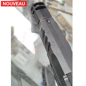 Placement Compensateur Toni System sur Walther PDP Pro 9mm Customs