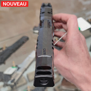 Placement Compensateur Toni System sur Walther PDP Pro 9mm Customs