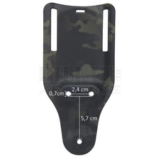 Charger l'image dans la galerie, Plaque de Hanche Longue Wosport Multicam Black Officiel Accessoires Holsters