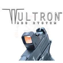 Charger l&#39;image dans la galerie, Plaque de Montage Point Rouge + Hausse et Guidon Co-Witness TR-1 Upgrade Wultron RDO System pour Glock Montages lunettes