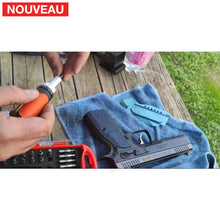 Charger l&#39;image dans la galerie, Plaquettes CZ Shadow 1 / 2 Allgrip WT Pro TR-1 Upgrade Carbone Rouge Plaquettes