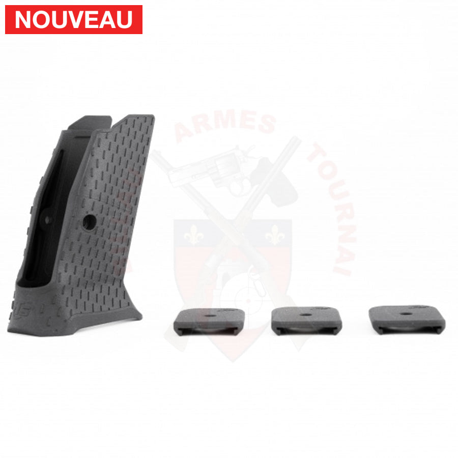 Plaquettes CZ Shadow 2 Compact + 3 Talons de Chargeur Noirs Plaquettes