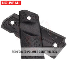 Charger l&#39;image dans la galerie, Plaquettes Magpul Polymère pour Colt 45 1911 Noires Plaquettes