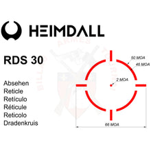 Charger l&#39;image dans la galerie, Point rouge Heimdall RDS30 Points rouges