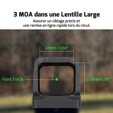 Charger l&#39;image dans la galerie, Point rouge Olight Osight Vert 3 Moa Points rouges