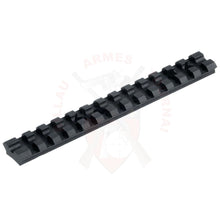 Charger l&#39;image dans la galerie, Rail Picatinny Utg Pour Fusil À Pompe Mossberg 500 / Maverick 88 Aluminium Noir Rails