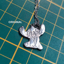 Charger l&#39;image dans la galerie, Remplacement Logo Et Gravure Laser Pendentif Thème ’Stitch’ &amp; Découpe