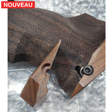 Charger l&#39;image dans la galerie, Réparation poignée bois Walther LP400 Montage à bois
