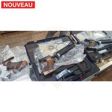 Charger l&#39;image dans la galerie, Réparation poignée bois Walther LP400 Montage à bois