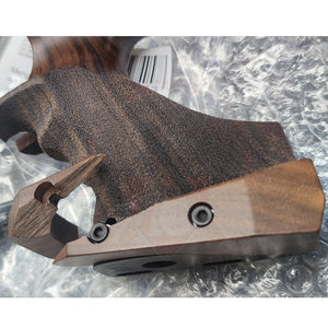 Réparation poignée bois Walther LP400 Montage à bois