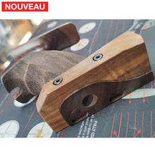 Charger l&#39;image dans la galerie, Réparation poignée bois Walther LP400 Montage à bois