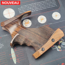 Charger l&#39;image dans la galerie, Réparation poignée bois Walther LP400 Montage à bois
