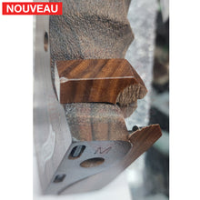 Charger l&#39;image dans la galerie, Réparation poignée bois Walther LP400 Montage à bois