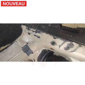 Restauration Carcasse Glock 22C.40S&W + Traitement Cerakote Gun Metal Grey Peintures