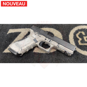 Restauration Carcasse Glock 22C.40S&W + Traitement Cerakote Gun Metal Grey Peintures