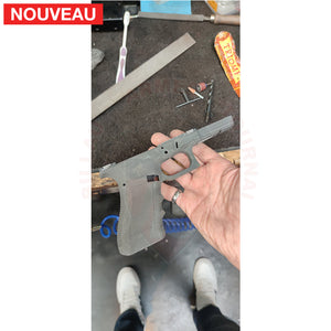 Restauration Carcasse Glock 22C.40S&W + Traitement Cerakote Gun Metal Grey Peintures