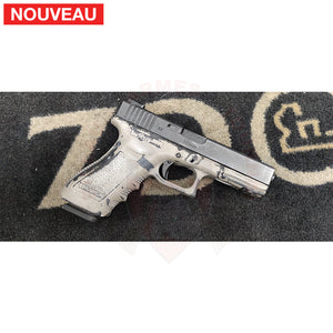 Restauration Carcasse Glock 22C.40S&W + Traitement Cerakote Gun Metal Grey Peintures
