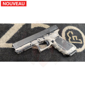Restauration Carcasse Glock 22C.40S&W + Traitement Cerakote Gun Metal Grey Peintures
