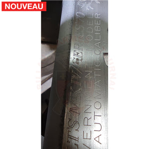 Restauration complète Colt 45 Series 70 qui avait bien vécu + Traitement peinture céramique Cerakote Mélange maison