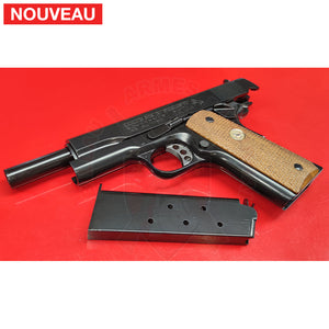 Restauration complète Colt 45 Series 70 qui avait bien vécu + Traitement peinture céramique Cerakote Mélange maison