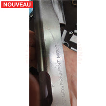 Charger l&#39;image dans la galerie, Restauration complète Colt 45 Series 70 qui avait bien vécu + Traitement peinture céramique Cerakote Mélange maison