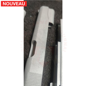 Restauration complète Colt 45 Series 70 qui avait bien vécu + Traitement peinture céramique Cerakote Mélange maison