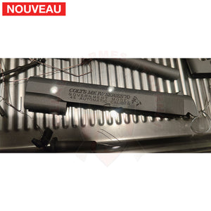 Restauration complète Colt 45 Series 70 qui avait bien vécu + Traitement peinture céramique Cerakote Mélange maison
