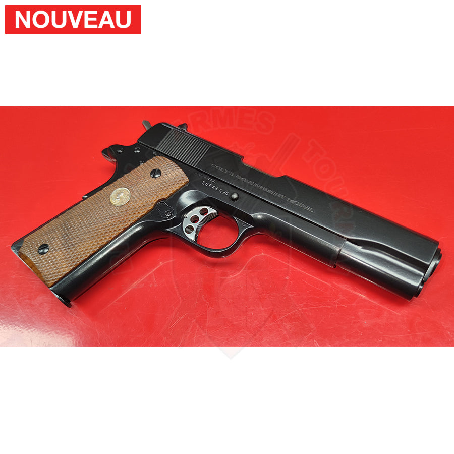Restauration complète Colt 45 Series 70 qui avait bien vécu + Traitement peinture céramique Cerakote Mélange maison