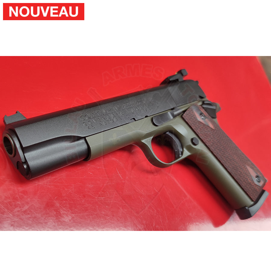 Restauration complète Colt 45 Series 70 + Rectification logements Hausse & Guidon + Adaptation Kit LPA + Traitement