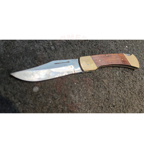 Restauration Légère Rectification Aiguisage & Polissage Sur Couteau Pliant Type Buck Restaurations