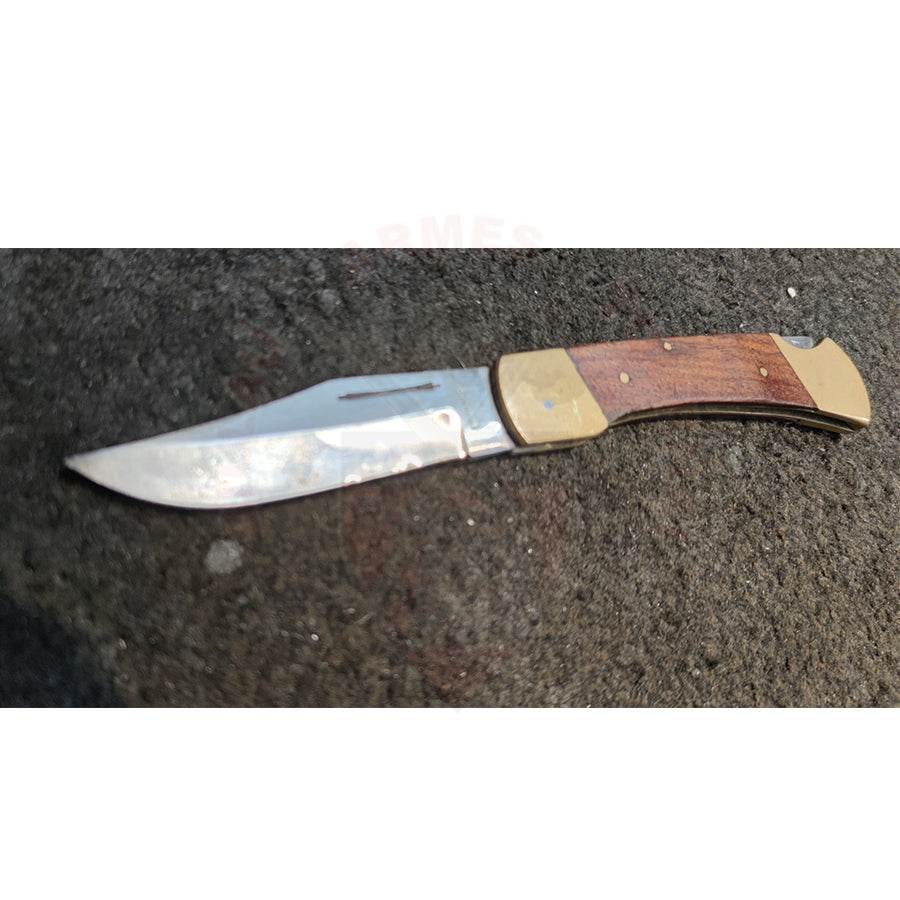 Restauration Légère Rectification Aiguisage & Polissage Sur Couteau Pliant Type Buck Restaurations