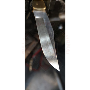 Restauration Légère Rectification Aiguisage & Polissage Sur Couteau Pliant Type Buck Restaurations