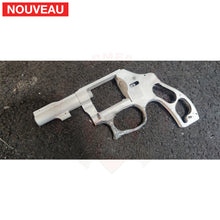 Charger l'image dans la galerie, Restauration Revolver S&amp;W Airlite (Alu) 22lr dont le pontet cassé avait été ’réparé’ par le précédent propriétaire: