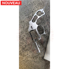 Charger l'image dans la galerie, Restauration Revolver S&amp;W Airlite (Alu) 22lr dont le pontet cassé avait été ’réparé’ par le précédent propriétaire: