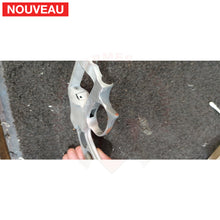 Charger l'image dans la galerie, Restauration Revolver S&amp;W Airlite (Alu) 22lr dont le pontet cassé avait été ’réparé’ par le précédent propriétaire: