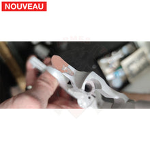 Charger l'image dans la galerie, Restauration Revolver S&amp;W Airlite (Alu) 22lr dont le pontet cassé avait été ’réparé’ par le précédent propriétaire: