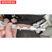 Charger l'image dans la galerie, Restauration Revolver S&amp;W Airlite (Alu) 22lr dont le pontet cassé avait été ’réparé’ par le précédent propriétaire: