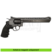 Charger l&#39;image dans la galerie, Revolver GNB Co2 Dan Wesson 8’’ Noir répliques de poing airsoft GNB Co2