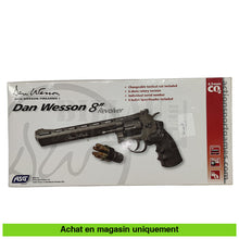 Charger l&#39;image dans la galerie, Revolver GNB Co2 Dan Wesson 8’’ Noir répliques de poing airsoft GNB Co2