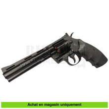Charger l&#39;image dans la galerie, Revolver GNB KWC Python 6’’ Noir + Speedloader + Douilles répliques de poing airsoft GNB