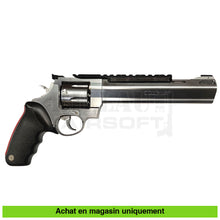 Charger l&#39;image dans la galerie, Revolver GNB Marushin Taurus Raging Bull 8’’ 3/8 Stainless 8mm + Douilles + Rail (Rare!) répliques de poing airsoft GNB