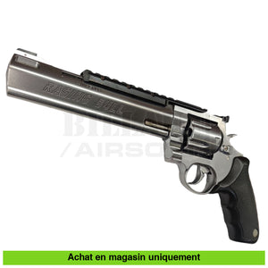 Revolver GNB Marushin Taurus Raging Bull 8’’ 3/8 Stainless 8mm + Douilles + Rail (Rare!) répliques de poing airsoft GNB