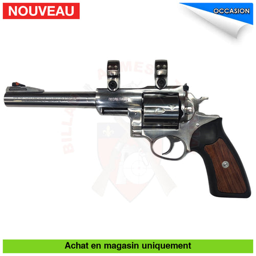 Revolver Ruger Super Redhawk 7.5’ Cal. 44 Mag + Colliers De Lunette Armes Poing À Feu (Revolvers)