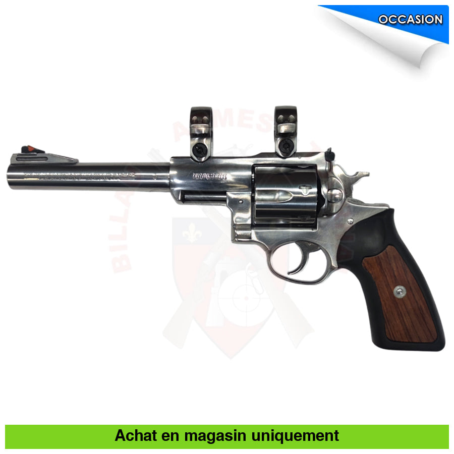 Revolver Ruger Super Redhawk 7.5’ Cal. 44 Mag + Colliers De Lunette Armes Poing À Feu (Revolvers)